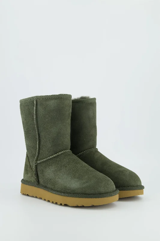 Women's UGG Green Forest Night Classic Short II Boot