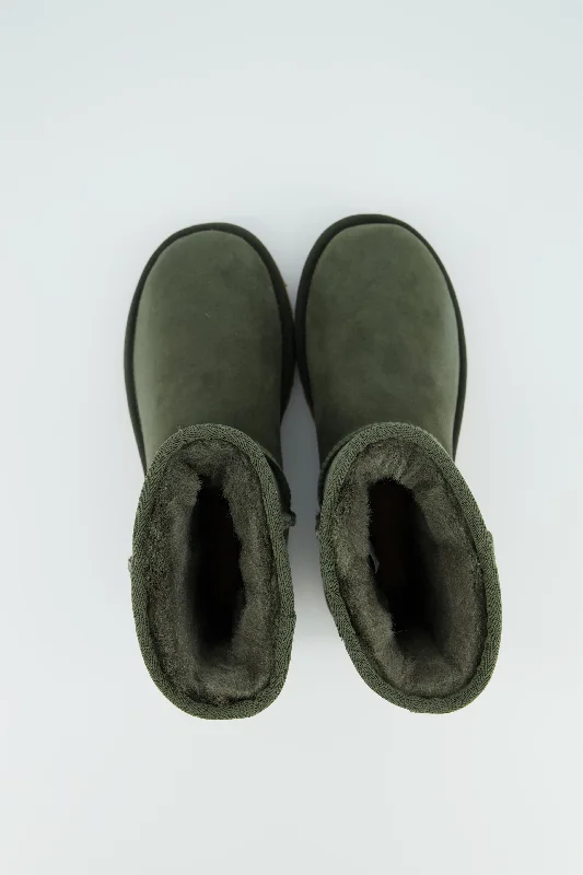 Women's UGG Green Forest Night Classic Short II Boot