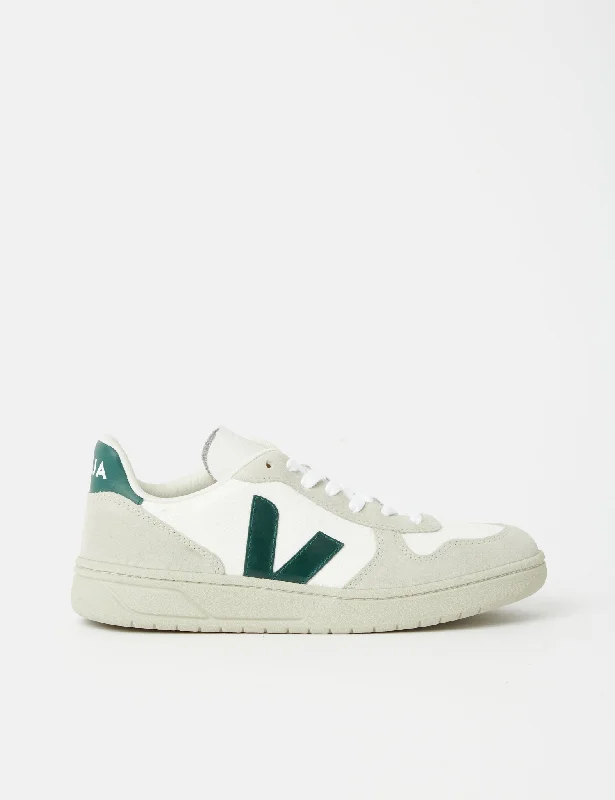 Women's Veja V-10 B-Mesh Trainers - White/Brittany