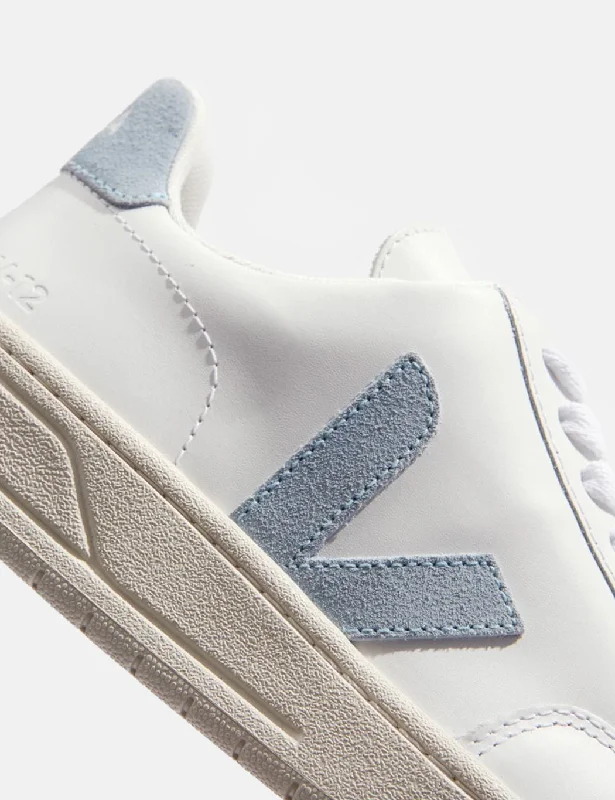 Women's Veja V-12 B-Mesh Trainers - Extra White/Steel