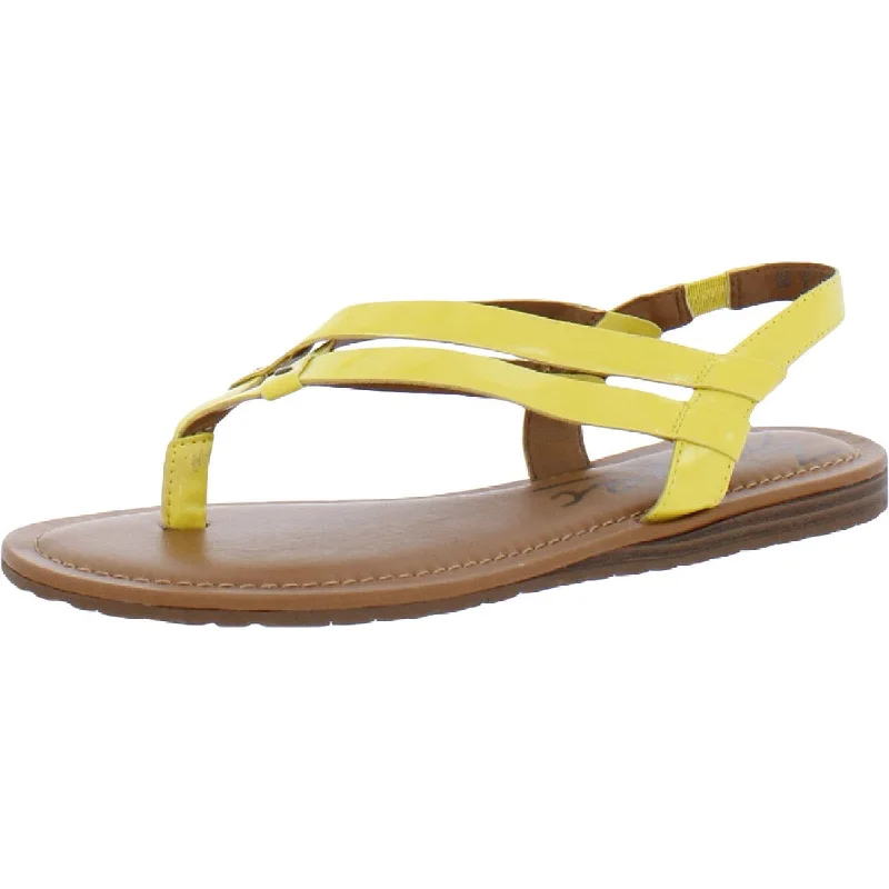 Zodiac Womens Yasmin Slip On Stretch Thong Sandals