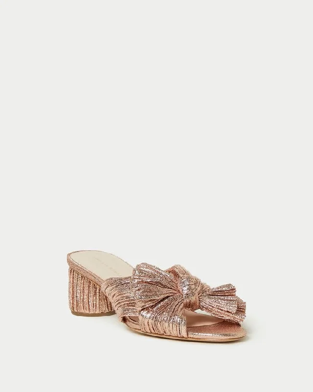 Loeffler Randall Emilia Pleated Knot Mule