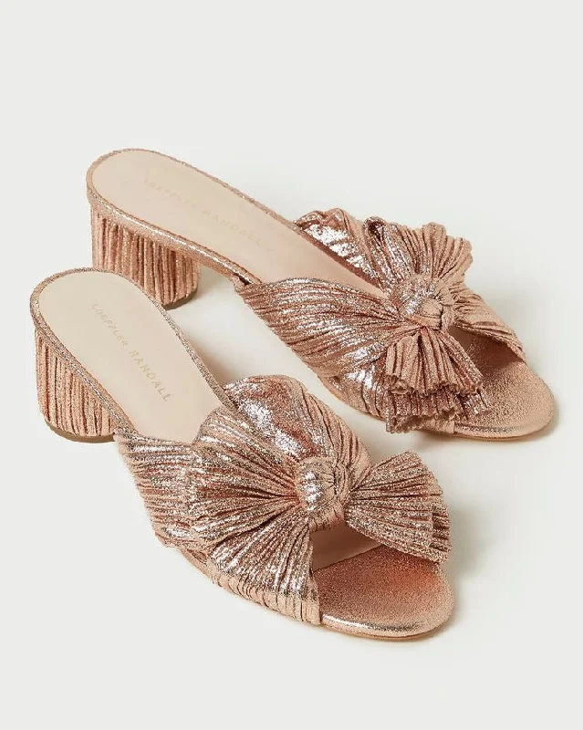 Loeffler Randall Emilia Pleated Knot Mule