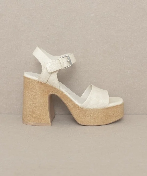 Oasis Society Sadie | Chunky Platform Heel