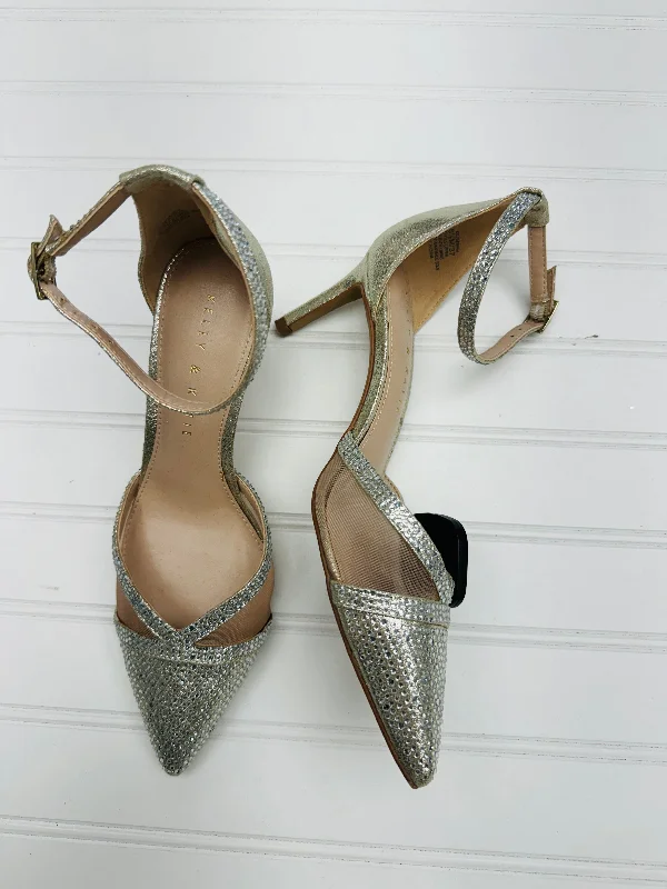 Snakeskin Print Shoes Heels Stiletto Impo, Size 6.5