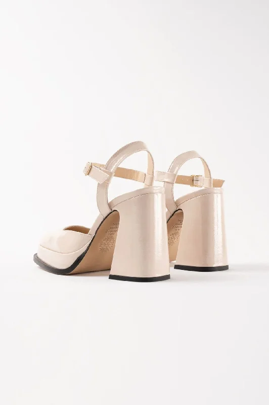 Malasana Leather Platform Pumps